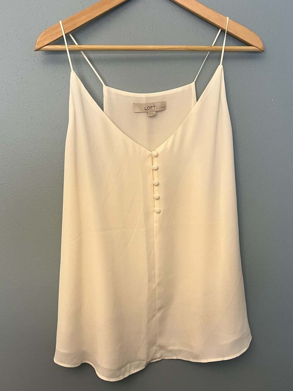 LOFT Camisole with Covered Buttons